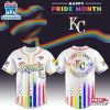 Kansas City Royals MLB x Happy Pride Month Baseball Jersey Shirts Gift For Fan