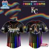 Kansas City Royals MLB x Pride Month Baseball Jersey Shirts Gift For Fan