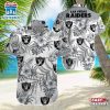 Las Vegas Raiders Tropical Luxe Hawaiian Shirt