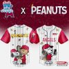 Los Angeles Angels MLB x Peanuts Baseball Jersey Shirt