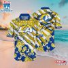 Los Angeles Rams Striped Hawaiian Shirt