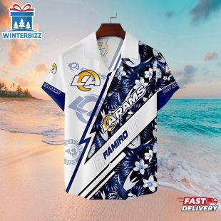 Los Angeles Rams Tropical Thunder Hawaiian Shirt