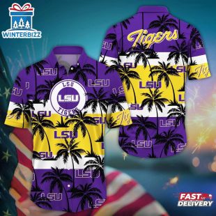 LSU TIGERS Summer Aloha Hawaiian Shirt Gift For Fans
