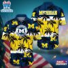 Michigan Wolverines Summer Aloha Hawaiian Shirt Gift For Fans