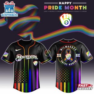 Milwaukee Brewers MLB x Pride Month Baseball Jersey Shirts Gift For Fan