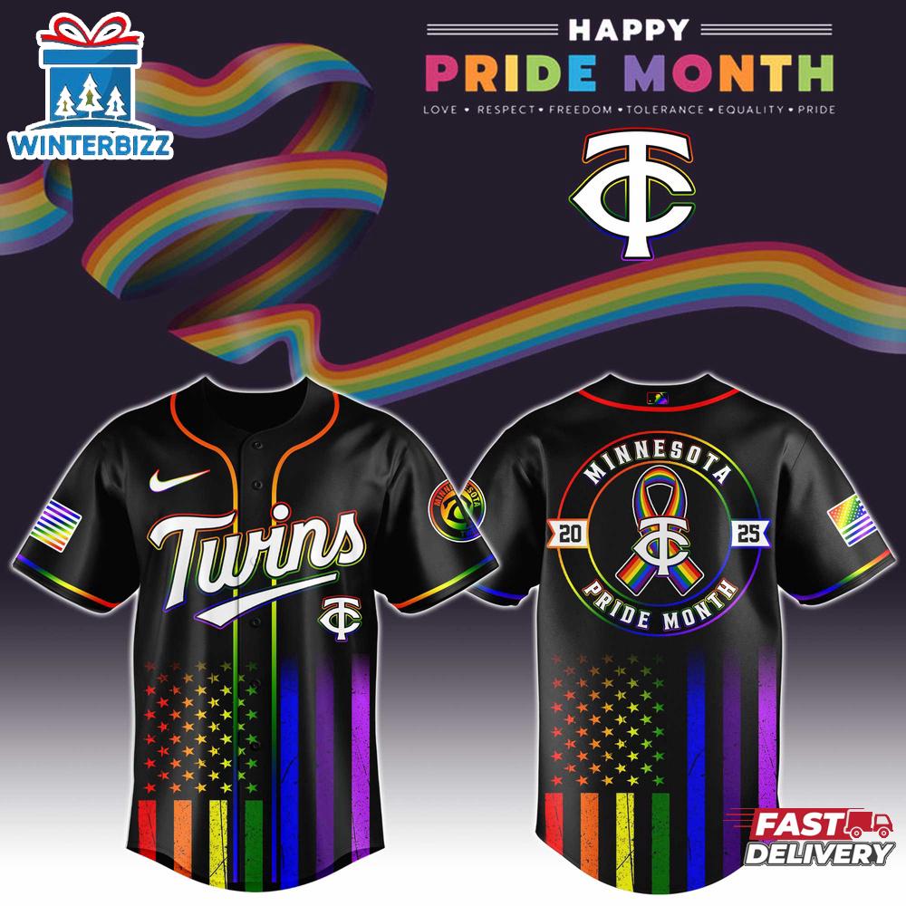 Minnesota Twins MLB x Pride Month Baseball Jersey Shirts Gift For Fan Minnesota Twins MLB x Pride Month Baseball Jersey Shirts Gift For Fan