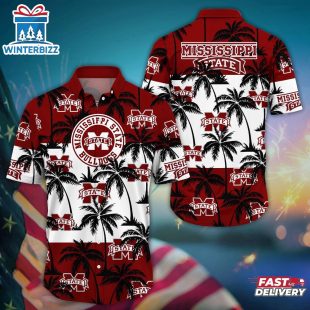 Mississippi State Bulldogs Summer Aloha Hawaiian Shirt Gift For Fans