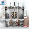 New Orleans Saints NFL Fingerprint Effect Tumbler 40Oz With Handle