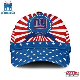 New York Giants Sport US Flag Pattern Independence Day Classic Cap