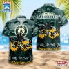 Oakland Athletics Team Tree Pattern Hawaiian Shirt