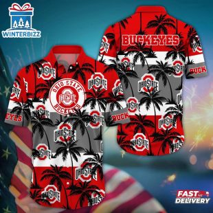 Ohio State Buckeyes Summer Aloha Hawaiian Shirt Gift For Fans