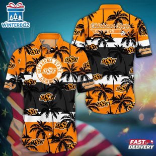 Oklahoma State Cowboys Summer Aloha Hawaiian Shirt Gift For Fans
