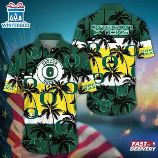 Oregon Ducks Summer Aloha Hawaiian Shirt Gift For Fans