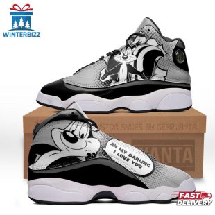 Pep? Le Pew Style Air Jordan 13 Shoes