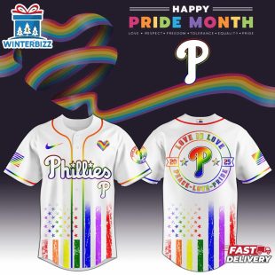 Philadelphia Phillies MLB x Happy Pride Month Baseball Jersey Shirts Gift For Fan