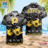 Pittsburgh Pirates Team Tree Pattern Hawaiian Shirt