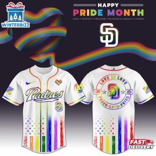 San Diego Padres MLB x Happy Pride Month Baseball Jersey Shirts Gift For Fan