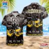 San Diego Padres Team Tree Pattern Hawaiian Shirt
