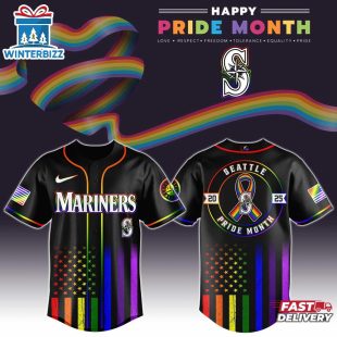 Seattle Mariners MLB x Pride Month Baseball Jersey Shirts Gift For Fan