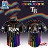 Tampa Bay Rays MLB x Pride Month Baseball Jersey Shirts Gift For Fan