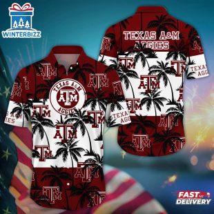 Texas A&ampM Aggies Summer Aloha Hawaiian Shirt Gift For Fans