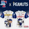 Texas Rangers MLB x Peanuts Baseball Jersey Shirt