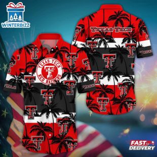 Texas Tech Red Raiders Summer Aloha Hawaiian Shirt Gift For Fans