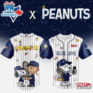 Toronto Blue Jays MLB x Peanuts Baseball Jersey Shirt
