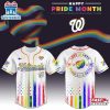 Washington Nationals MLB x Happy Pride Month Baseball Jersey Shirts Gift For Fan