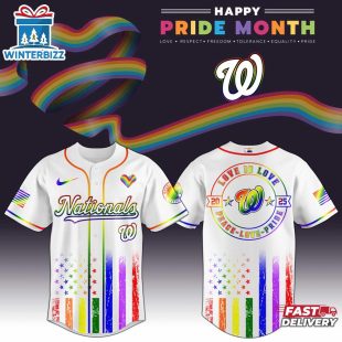 Washington Nationals MLB x Happy Pride Month Baseball Jersey Shirts Gift For Fan