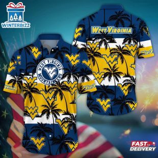 West Virginia Mountaineers Summer Aloha Hawaiian Shirt Gift For Fans