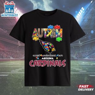 Arizona Cardinals Autism Classic Unisex T-Shirt
