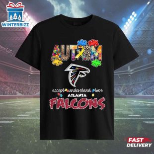 Atlanta Falcons Autism Classic Unisex T-Shirt