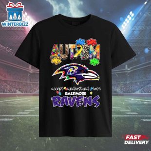 Baltimore Ravens Autism Classic Unisex T-Shirt