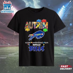 Buffalo Bills Autism Classic Unisex T-Shirt