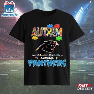 Carolina Panthers Autism Classic Unisex T-Shirt