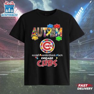 Chicago Cubs Autism Classic Unisex T-Shirt