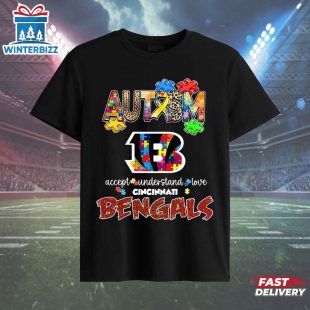 Cincinnati Bengals Autism Classic Unisex T-Shirt