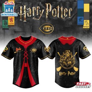 Cincinnati Reds MLB x Harry Potter Night Baseball Jerseys For Fan