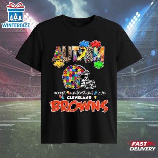 Cleveland Browns Autism Classic Unisex T-Shirt