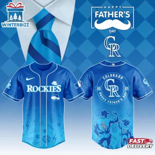 Colorado Rockies MLB x Father's Day Baseball Jersey Shirts Gift For Fan