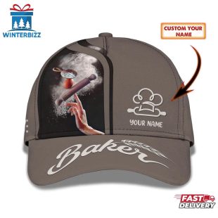 Custom Name Baking Tools Baseball Cap Gift For Adults