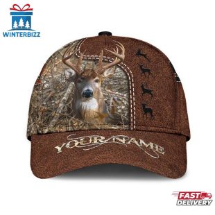 Custom Name Bow Hunting Baseball Cap Gift For Adults