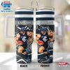 Custom Name Carlton AFL Mascot Tumbler 40Oz Handle