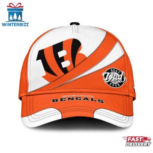 Custom Name Cincinnati Bengals Classic Baseball Cap Gift For Father's Day
