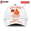 Custom Name Cincinnati Bengals Father's Arms Father's Day Classic Baseball Cap