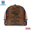 Custom Name Coquilla Nut Symbols Puerto Rico Baseball Cap Gift For Adults