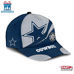 Custom Name Dallas Cowboys Classic Baseball Cap Gift For Father's Day