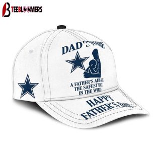 Custom Name Dallas Cowboys Father's Arms Father's Day Classic Baseball Cap