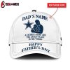 Custom Name Dallas Cowboys Father's Arms Father's Day Classic Baseball Cap